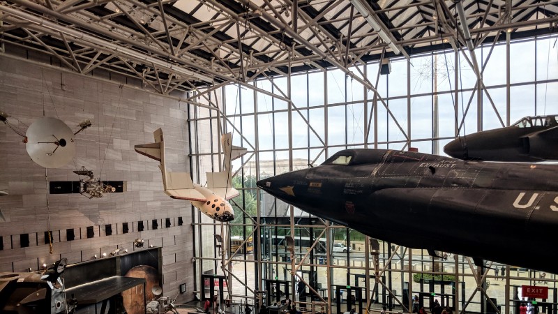 From the Smithsonian National Air and Space Museum in Washington D.C.